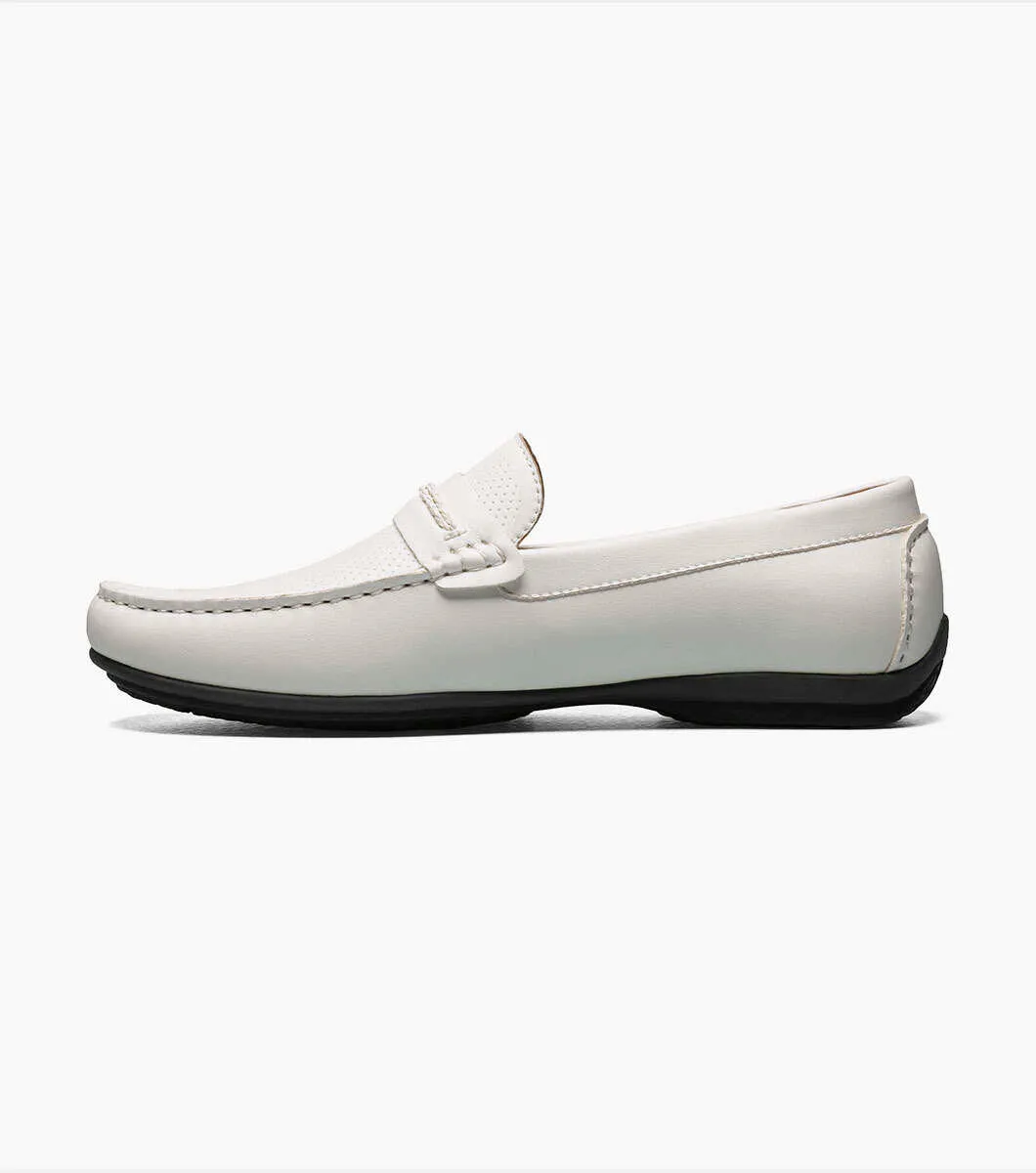 Stacy Adams Corvus 25460-001 Driving  Shoes White