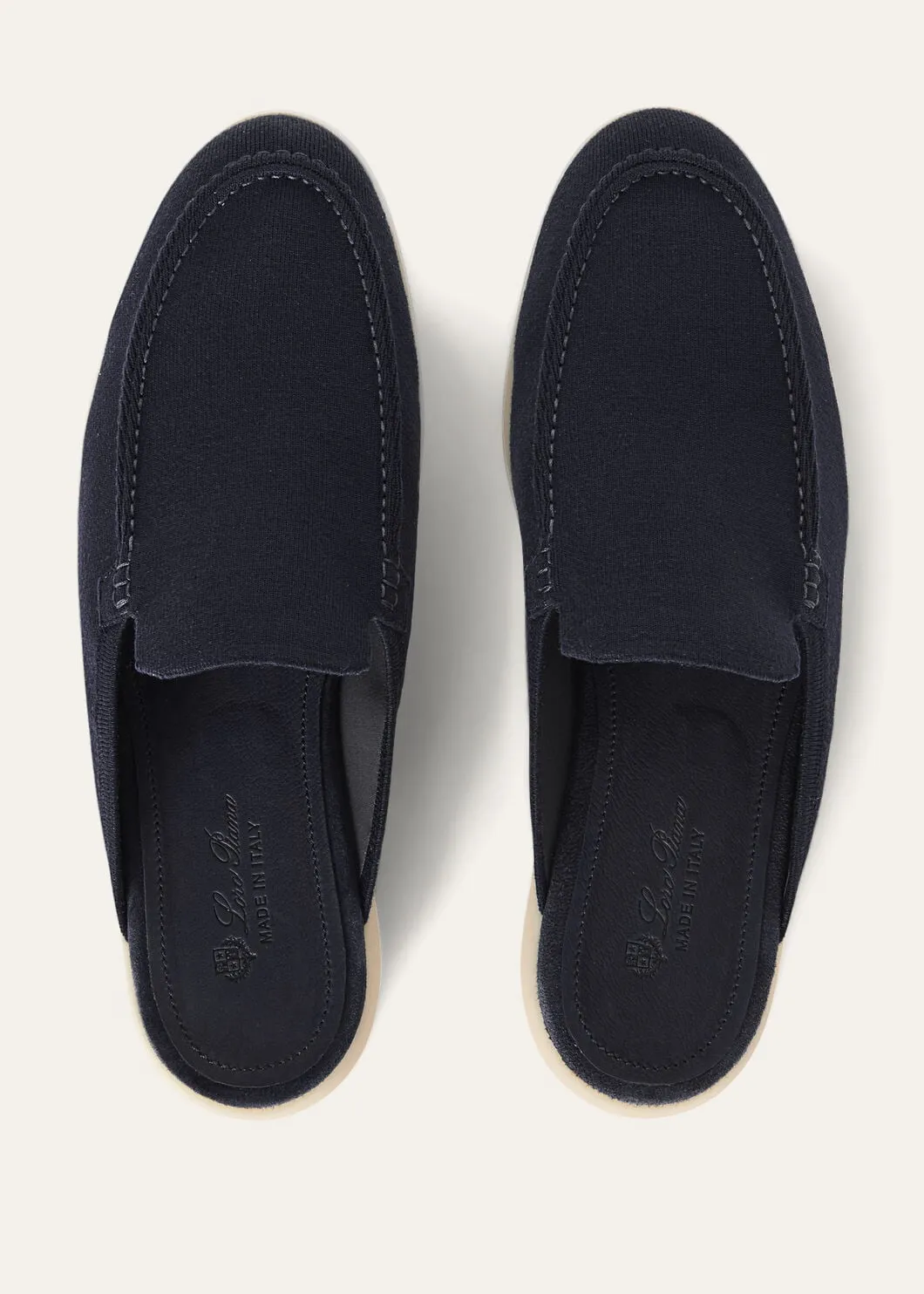 Summer Walk Babouche in Navy Blue for Men