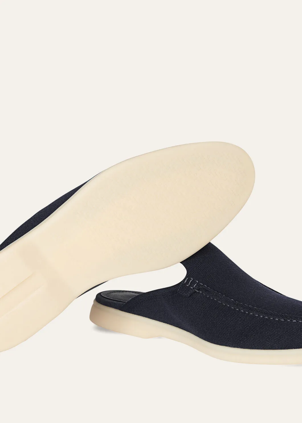 Summer Walk Babouche in Navy Blue for Men