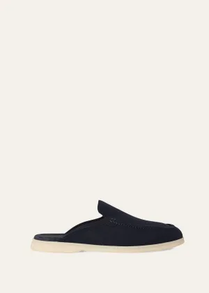 Summer Walk Babouche in Navy Blue for Men