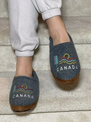 Sunset Peaks Canada Moccasin Slippers