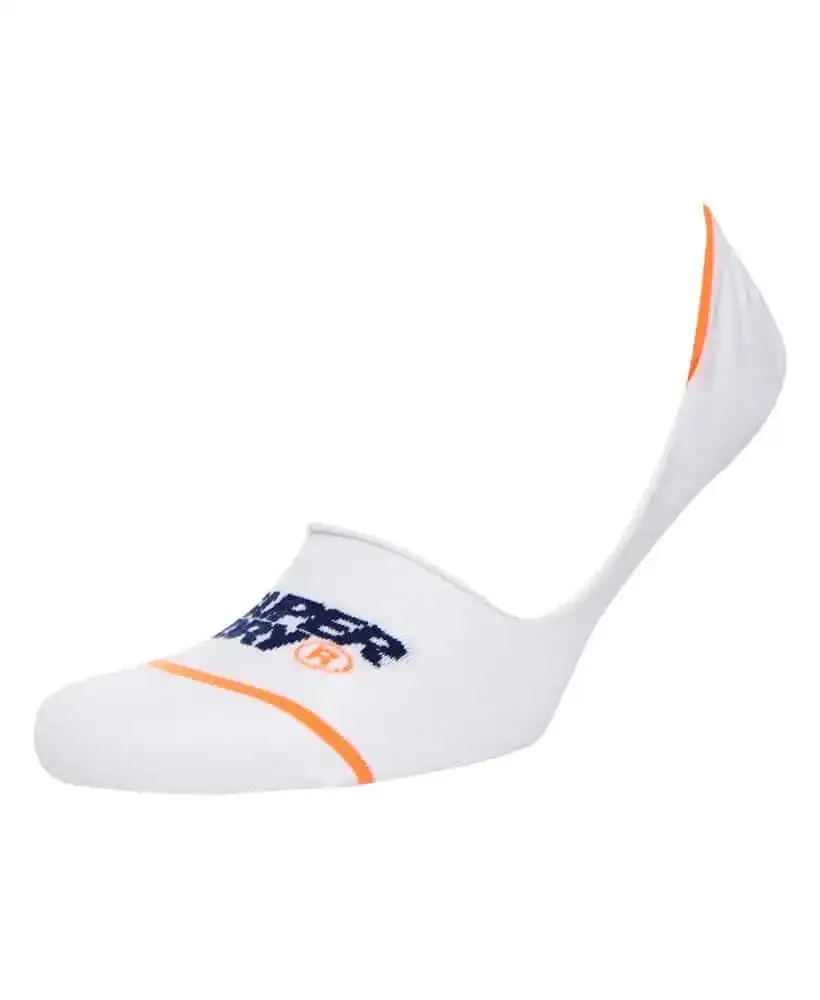 Superdry No Show Trainer Socks Optic White