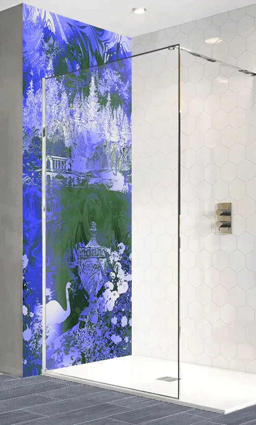 Swan Lake Acrylic Shower Wall Panel Home Decor 2440mmm x 1220mm