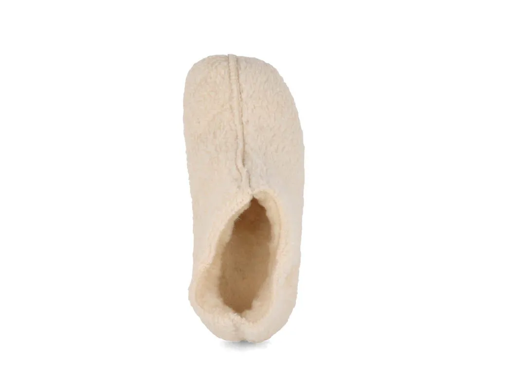 Thies Women Cotton Slipper Boots 'Love', crudo