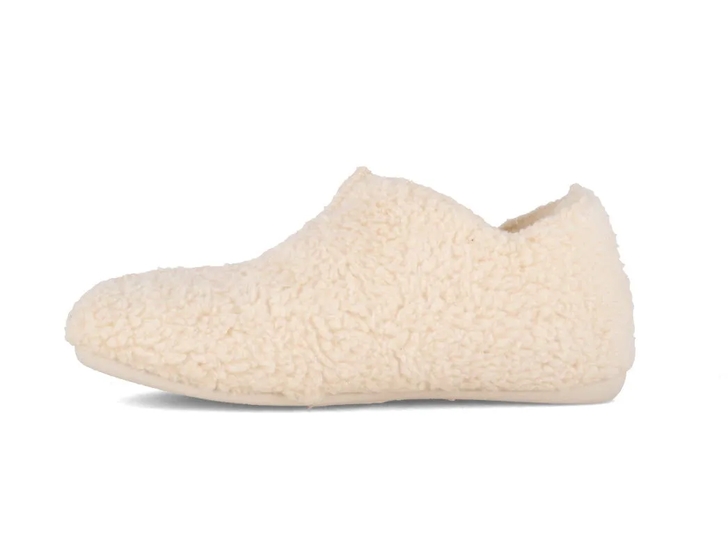 Thies Women Cotton Slipper Boots 'Love', crudo