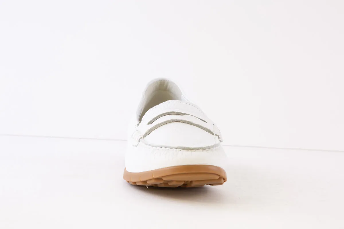 WALDLAUFER - 785502 199 H LUCY- FLAT LOAFER - WHITE