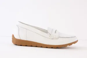 WALDLAUFER - 785502 199 H LUCY- FLAT LOAFER - WHITE