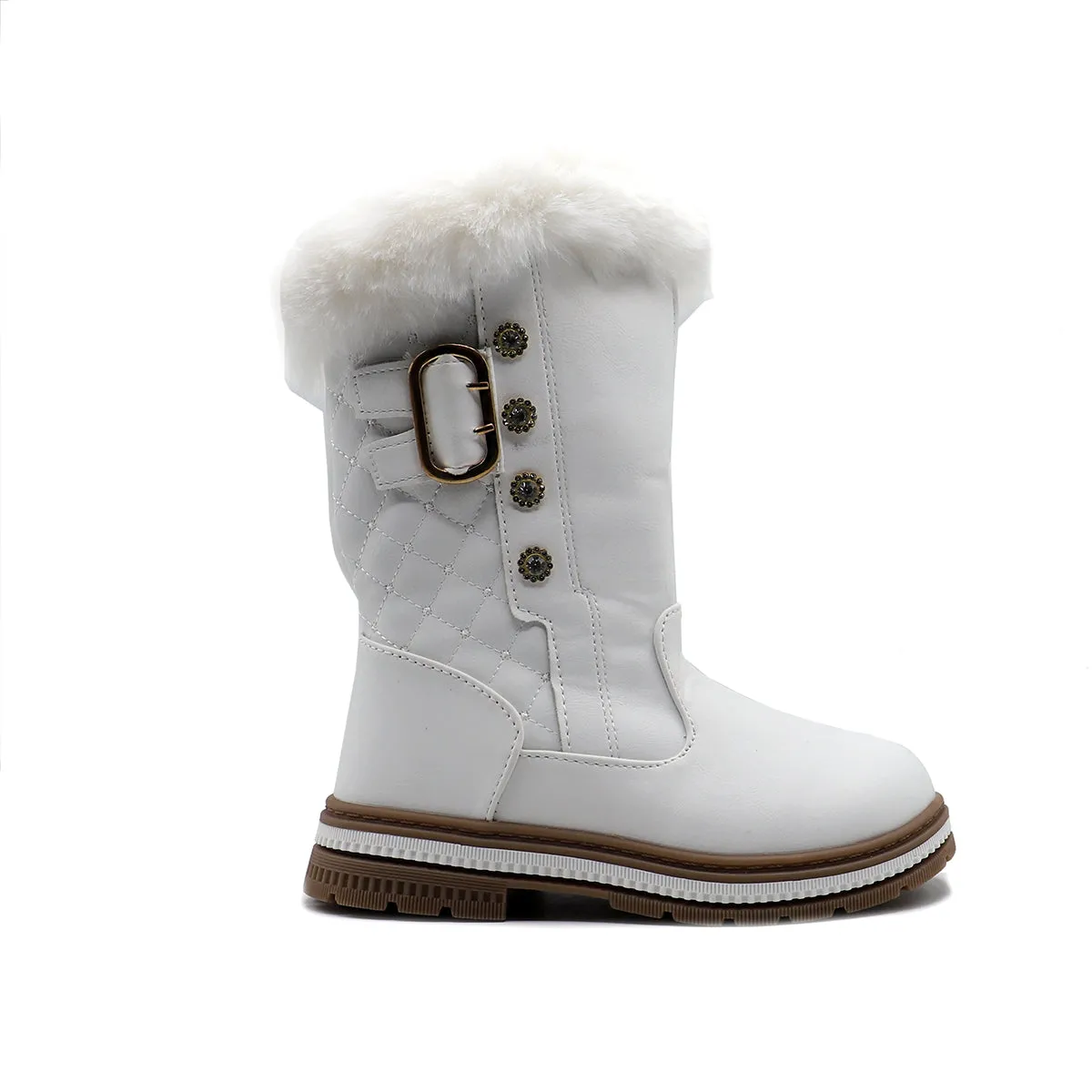 White Casual Boots G60035