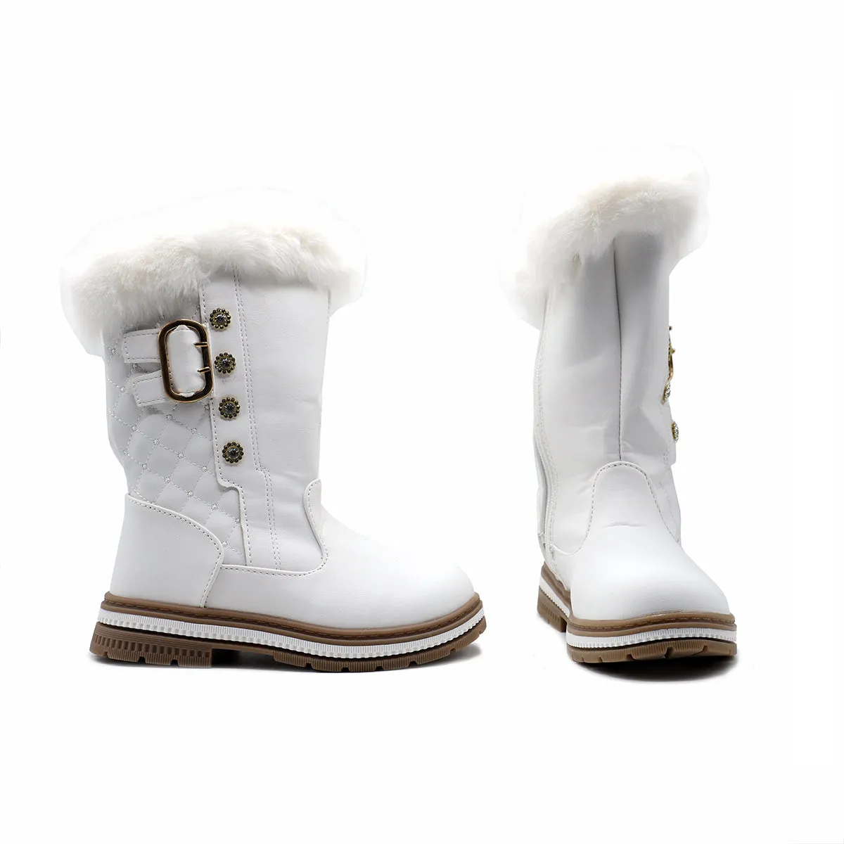 White Casual Boots G60035