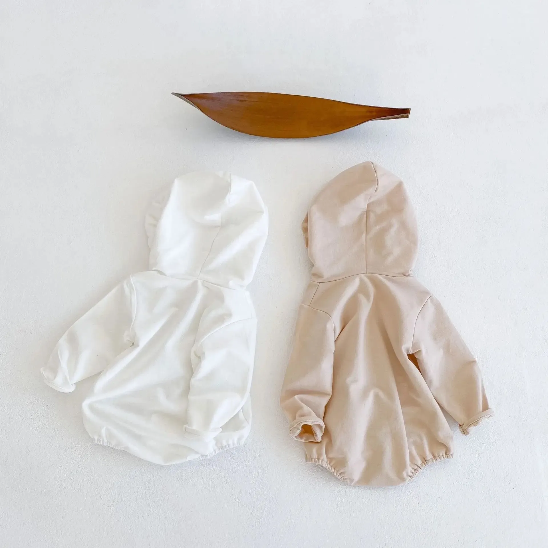 White Cloud Frill Romper
