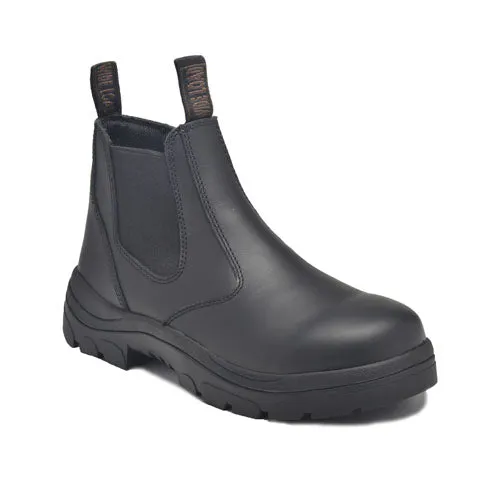 Wide Load 390BZN Casual Black Soft Toe Slip on Boot