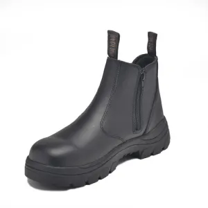 Wide Load 390BZN Casual Black Soft Toe Slip on Boot