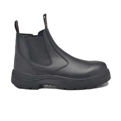 Wide Load 390BZN Casual Black Soft Toe Slip on Boot