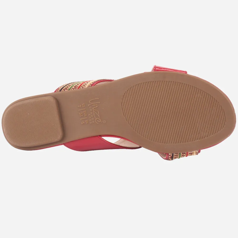 Women "BRIGITTA" Casual Flat Slippers