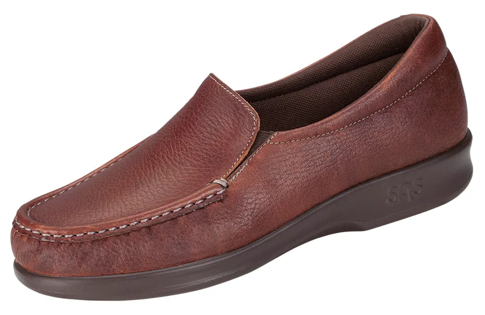 Women's Twin Slip On Loafer in Mulch