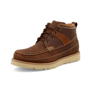 Women's Twisted X Wedge Crepe Sole 4” Lace Up Full Grain Leather Boots WCA0074