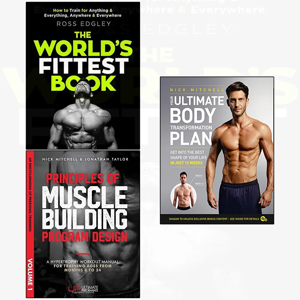 World's fittest and principles  and your ultimate body  3 books collection set