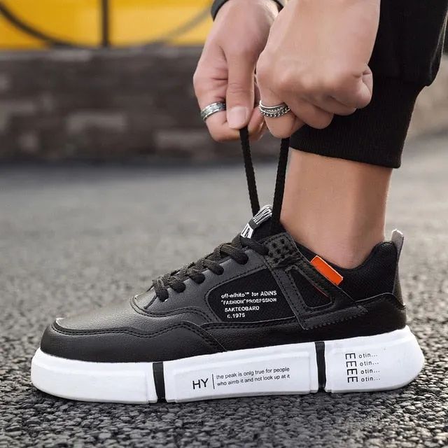 YRRFUOT Fashion Men's Flats Casual Shoes Light Breathable Brand Sneakers for Men Comfortable Non-slip Trend  Men Vulcanize Shoes