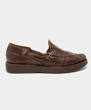 Yuketen Alejandro Huarache Sandal in Brown