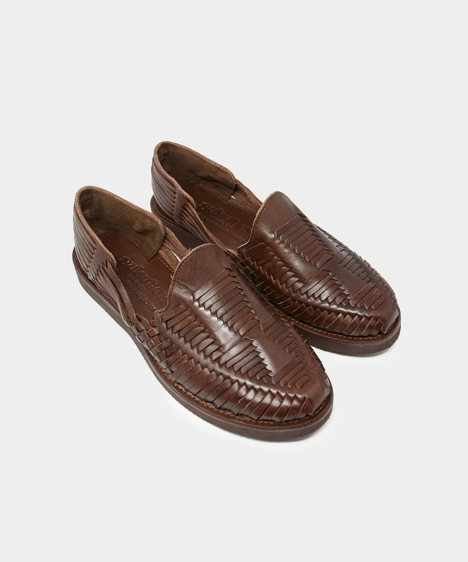 Yuketen Alejandro Huarache Sandal in Brown