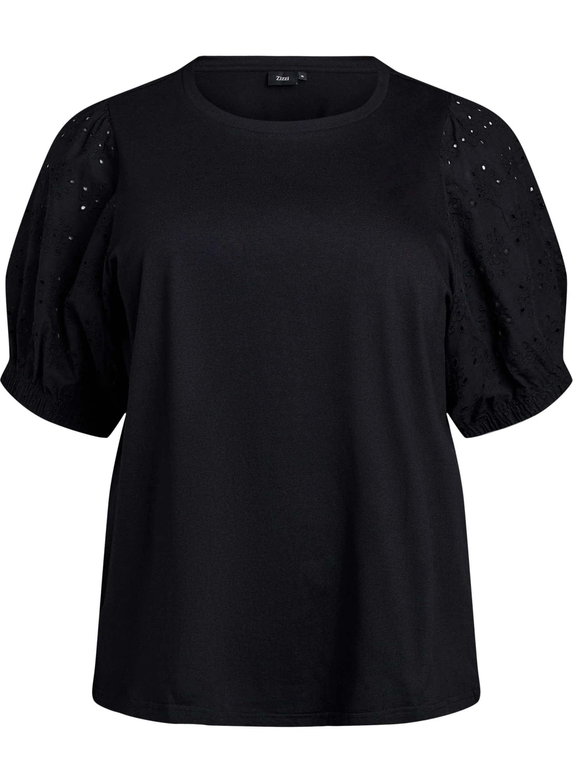 Zizzi Sofia T-Shirt in Black