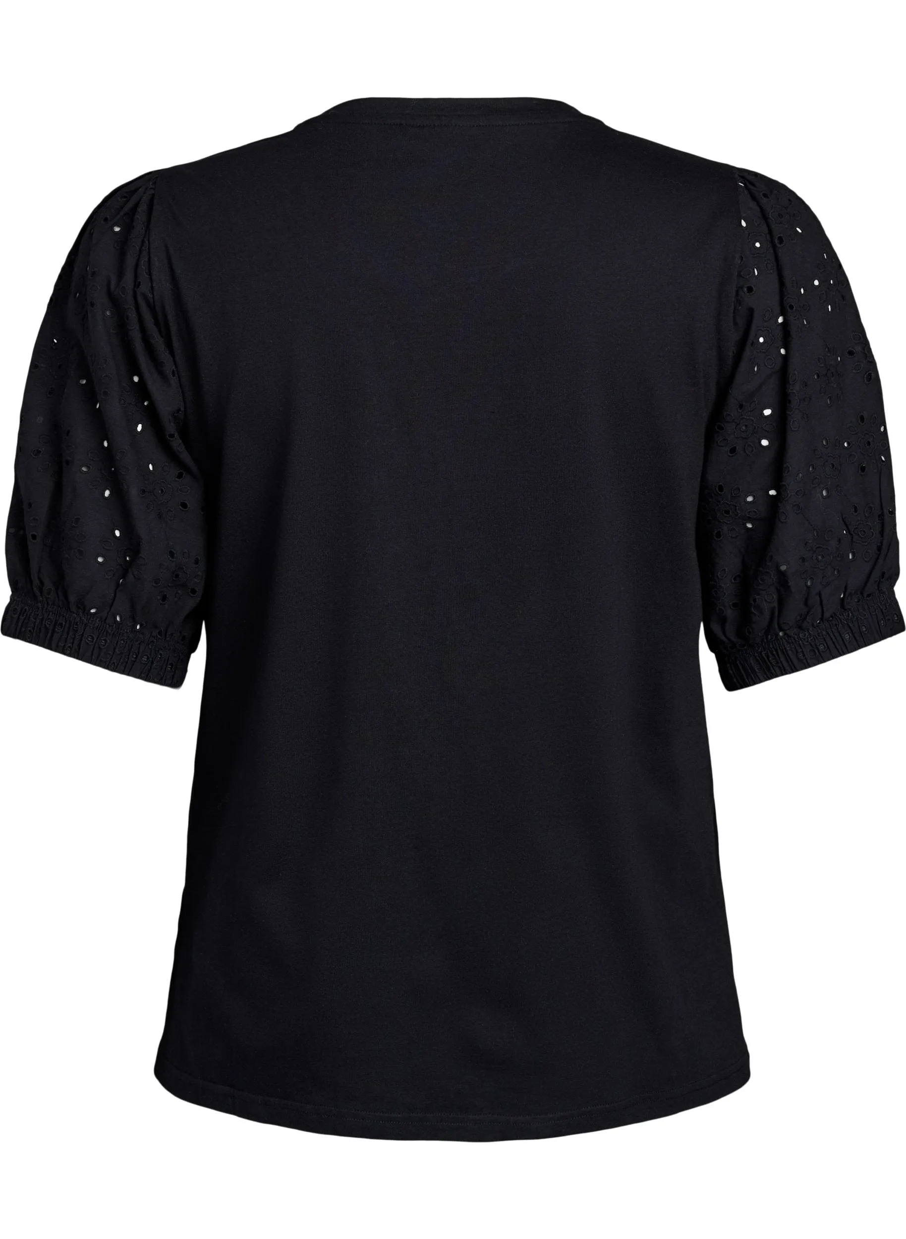 Zizzi Sofia T-Shirt in Black